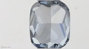 0.35ct CUSHION Fancy Deep Blue VS2 Coloured Lab diamond