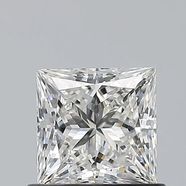 0.72ct PRINCESS G VVS2 Natural diamond