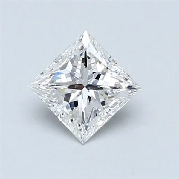0.61ct PRINCESS D IF Natural diamond
