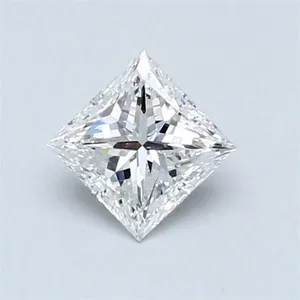 0.61ct PRINCESS D IF Natural diamond