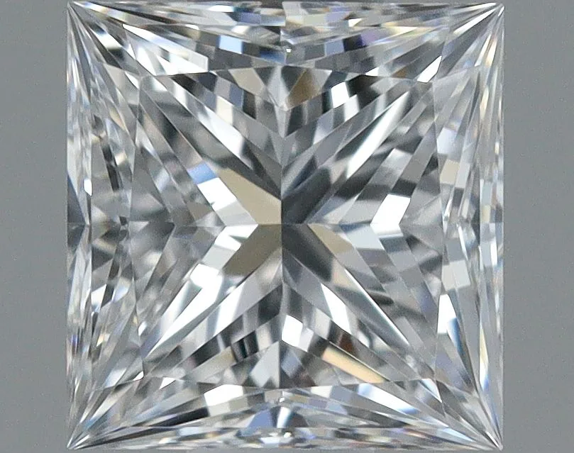 0.54ct PRINCESS E VVS1 Natural diamond