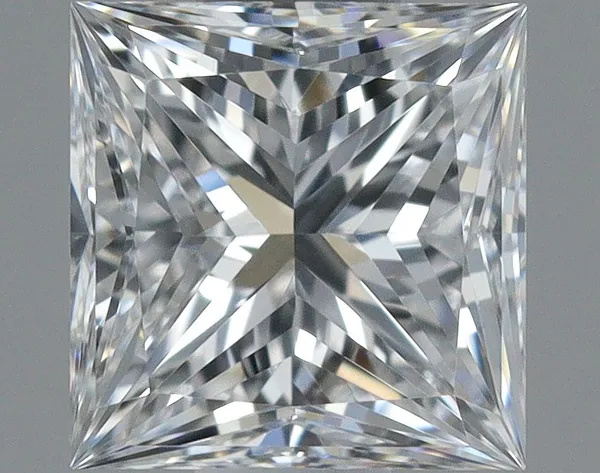 0.54ct PRINCESS E VVS1 Natural diamond