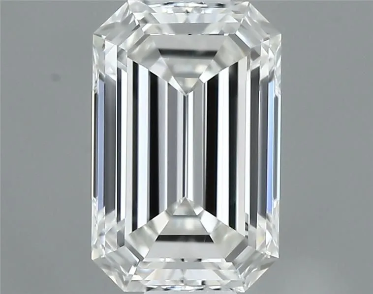0.51ct EMERALD F VS2 Natural diamond