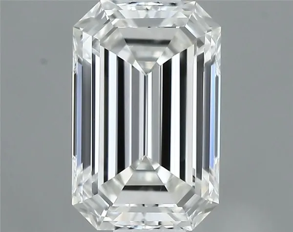 0.51ct EMERALD F VS2 Natural diamond