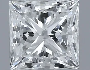 0.52ct PRINCESS G SI1 Natural diamond
