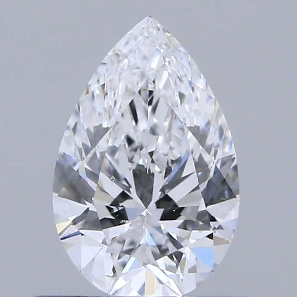 0.51ct PEAR D SI1 Natural diamond