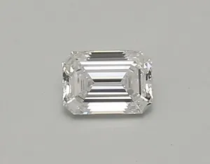 0.44ct EMERALD D VVS1 Lab diamond