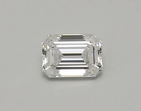 0.44ct EMERALD D VVS1 Lab diamond