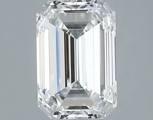 0.42ct EMERALD D VVS2 Natural diamond