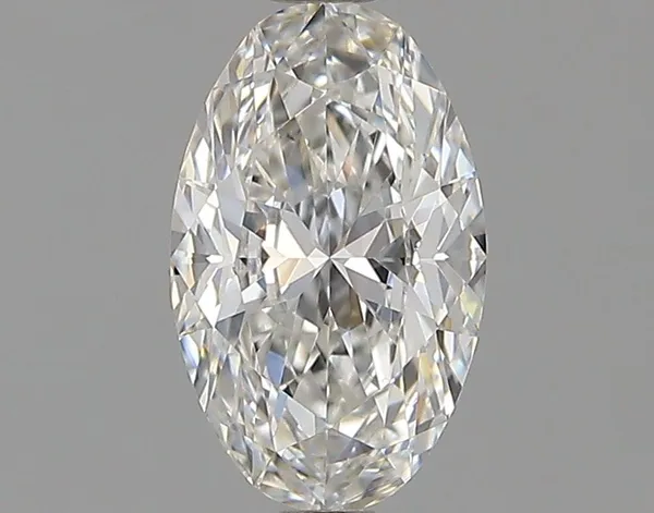 0.6ct OVAL F VVS2 Natural diamond