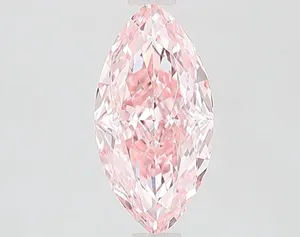 1.48ct MARQUISE Fancy Vivid Pink VS1 Coloured Lab diamond