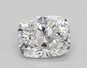 0.66ct CUSHION D VVS1 Lab diamond