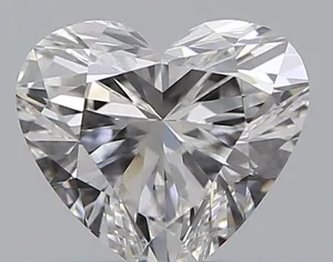 0.5ct HEART D VVS2 Natural diamond