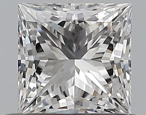 0.52ct PRINCESS D VVS2 Natural diamond
