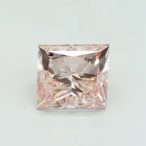 5ct PRINCESS Fancy Intense Pink VS2 Coloured Lab diamond