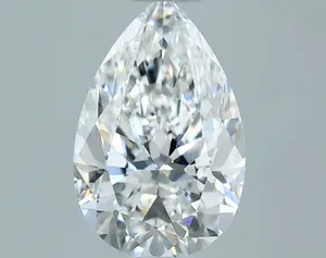 0.5ct PEAR F VVS2 Natural diamond