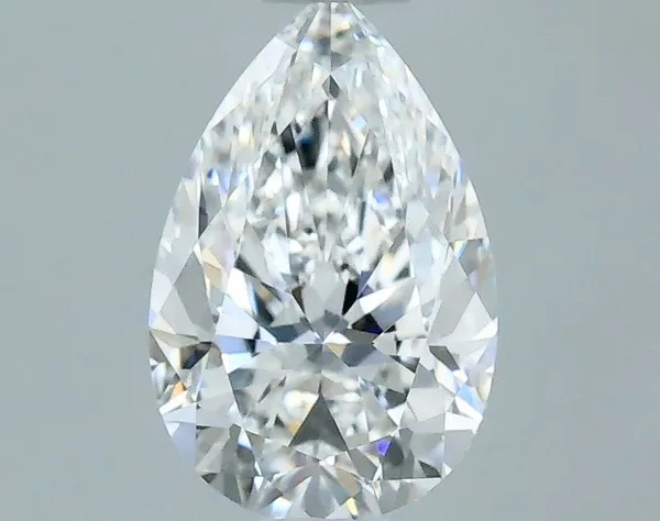 0.5ct PEAR F VVS2 Natural diamond