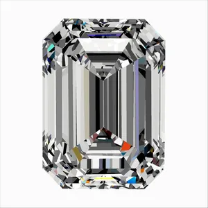 0.41ct EMERALD F VVS1 Natural diamond