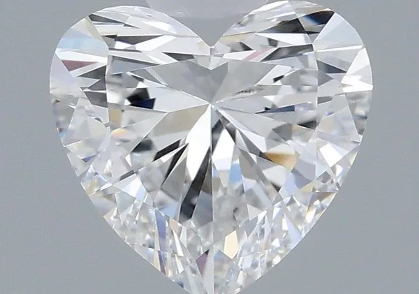 1.05ct HEART D VVS2 Lab diamond