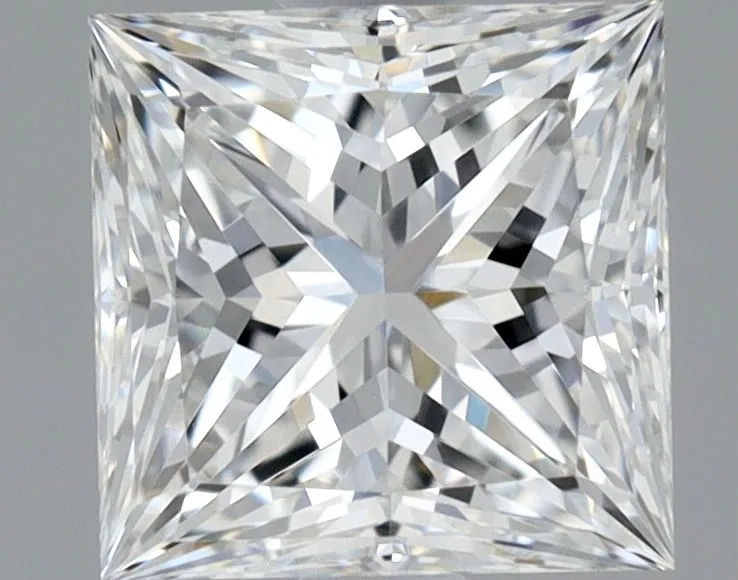 1.00ct PRINCESS E IF Natural diamond