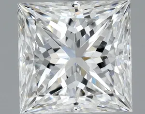1ct PRINCESS E IF Natural diamond