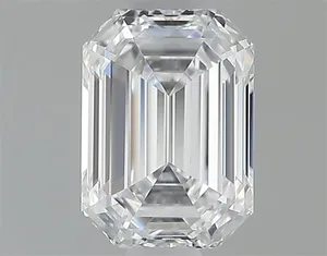 0.51ct EMERALD D VVS2 Natural diamond