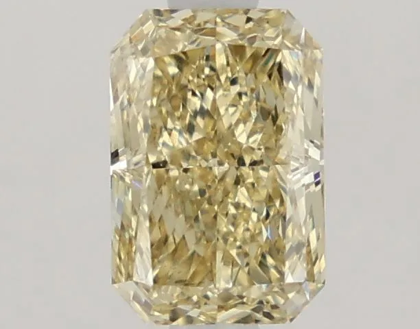 1.12ct RADIANT Fancy Yellow VS1 Coloured Lab diamond