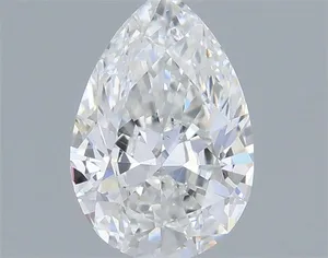 0.4ct PEAR F SI1 Natural diamond