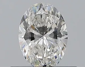 0.4ct OVAL F VVS2 Natural diamond