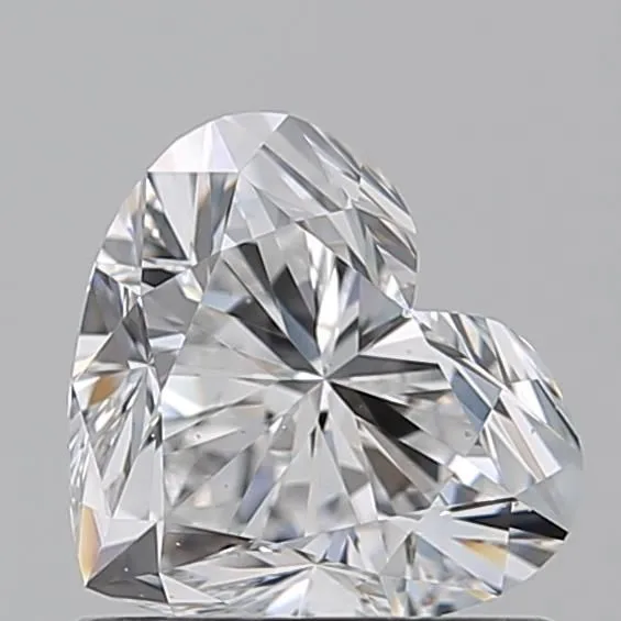 0.90ct HEART D VS2 Natural diamond