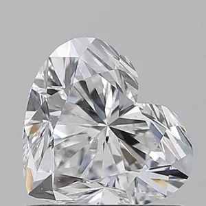 0.9ct HEART D VS2 Natural diamond
