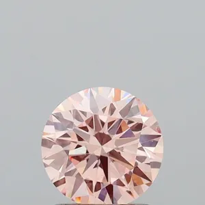 1.19ct ROUND Fancy Intense Pink VS1 Coloured Lab diamond