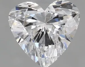 0.87ct HEART D VVS2 Lab diamond