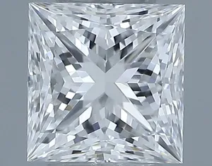 0.61ct PRINCESS G VVS2 Natural diamond