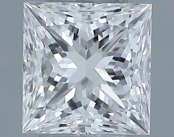 0.61ct PRINCESS G VVS2 Natural diamond