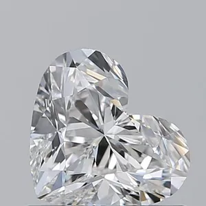 0.71ct HEART E IF Natural diamond