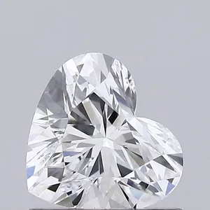 0.72ct HEART D IF Lab diamond