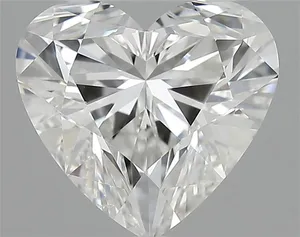 1.01ct HEART H SI1 Natural diamond