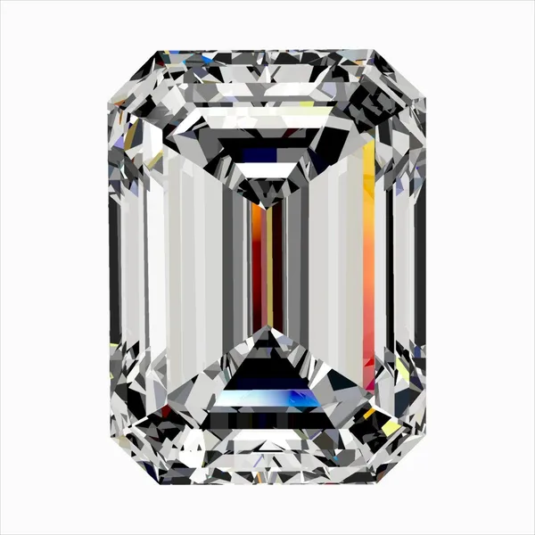 0.4ct EMERALD H VS1 Natural diamond