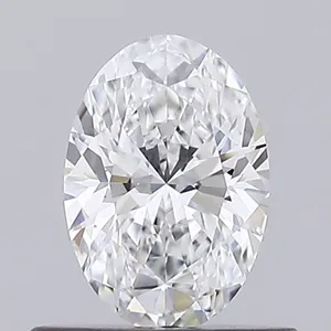 0.54ct OVAL D VVS2 Lab diamond