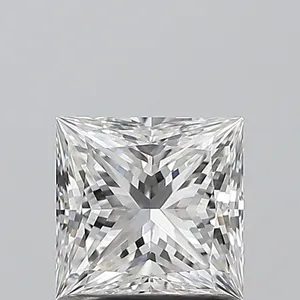 1ct PRINCESS E VS2 Natural diamond