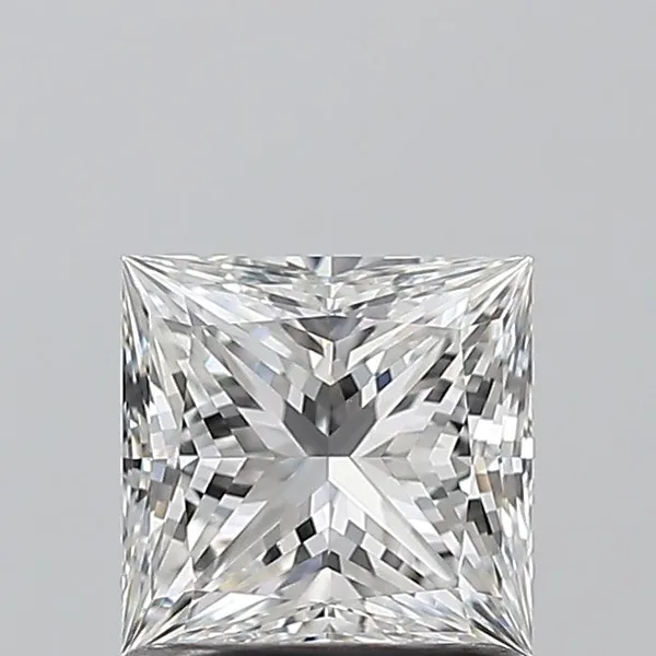 1ct PRINCESS E VS2 Natural diamond