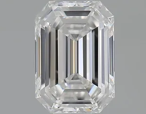 0.5ct EMERALD E VVS2 Natural diamond