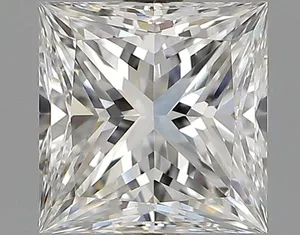 1.02ct PRINCESS F VVS1 Natural diamond