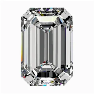 0.51ct EMERALD F VVS1 Natural diamond
