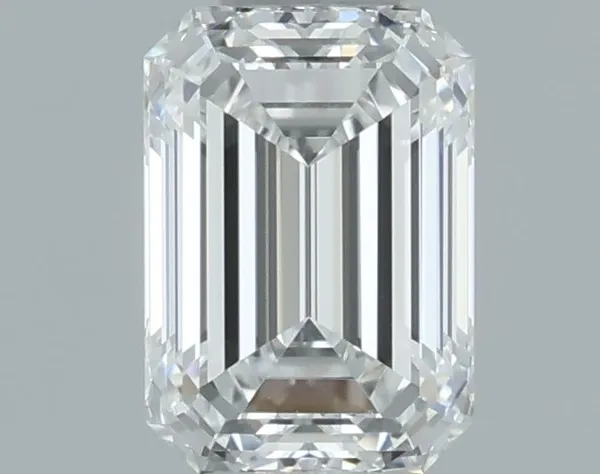 0.42ct EMERALD D VVS2 Natural diamond