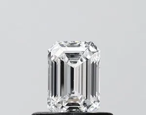 0.54ct EMERALD D VVS2 Lab diamond