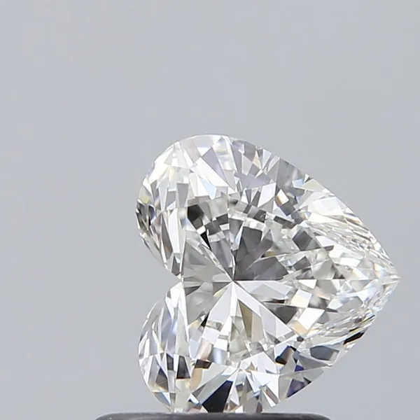 0.9ct HEART F VS1 Natural diamond