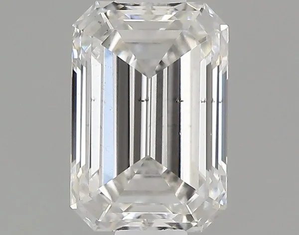 0.7ct EMERALD F VS2 Lab diamond