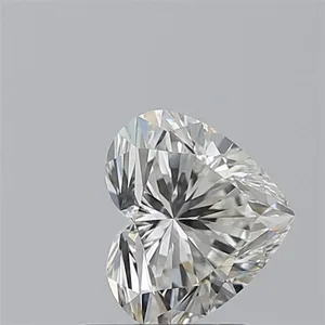 1.02ct HEART H IF Natural diamond